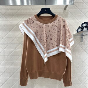 [S~XL]루이비통 실크 인서트 캐시미어 풀오버 2color 1AJFU2