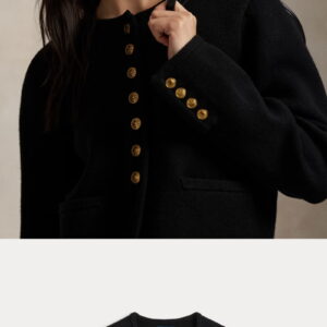 [S~L]랄프로렌 울 블렌드 스웨터 재킷 100068379