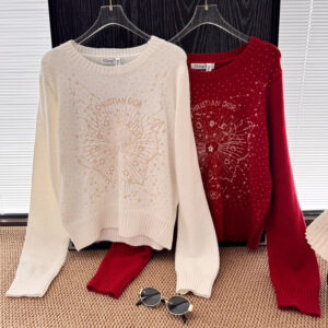 [M~L]디올 자수 별자리 큐빅 롱슬리브 니트 스웨터 2color