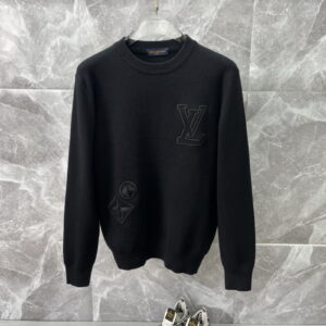 [M~3XL]루이비통 LV 모노그램 자수 니트 스웨터 3color