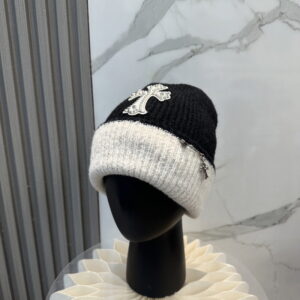 크롬하츠 라인스톤 크로스 비니 2color