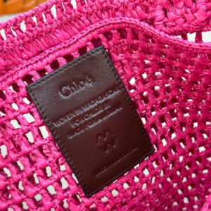 CHLOE 끌로에 라피아 Summer Banana 토트백 CH25US901P086P1