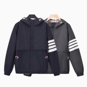 [1~4]톰브라운 클래식 사선 후드 바람막이 자켓 2color