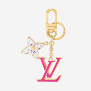 루이비통 LV x TM LV 아이코닉 모노그램 멀티컬러 키홀더 키링 M02466