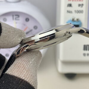 JAEGER-LECOULTRE 예거르쿨트르 마스터 울트라 씬 퍼페추얼 캘린더 39MM 오토매틱 시계 Q1308470