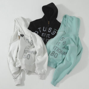 [S~XL]스투시 이스테블리시드 후드 집업 3color