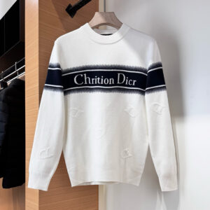 [M~3XL]디올 로고 자카드 울 니트 스웨터 3color