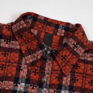 [S~XL]크롬하츠 크로스 체크 패턴 셔츠 3color