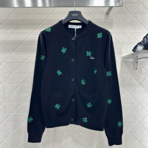 [S~L]디올 Clover 자수 가디건