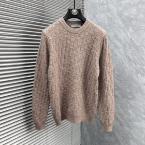 [M~3XL]디올 로고 자카드 울 혼방 니트 스웨터 3color