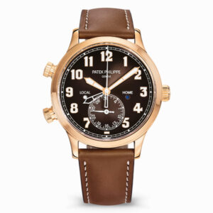 PATEK PHILIPPE 파텍필립 칼라트라바 파일럿 트래블 타임 시계 5524R-001