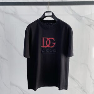 [M~3XL]돌체앤가바나 DG LOGO 자수 반팔 티셔츠 2color