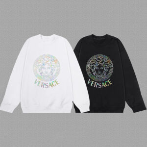 [S~2XL]베르사체 홀로그램 메두사 로고 스웨트셔츠 2color