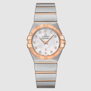 OMEGA 오메가 컨스텔레이션 27MM 오토매틱 워치 123.20.27.60.55.007