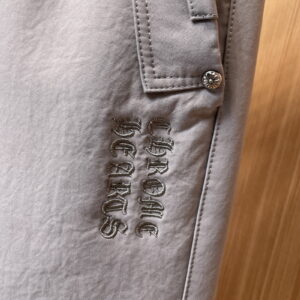 [M~3XL]크롬하츠 로고 자수 디테일 캐주얼 팬츠 2color