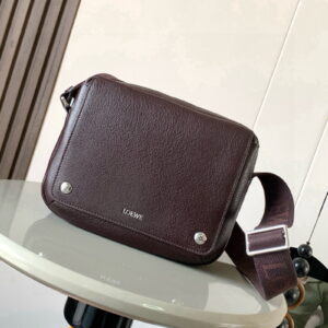LOEWE 로에베 미디엄 페블 메신저 백 BANBA73X01-3468