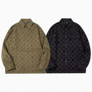 [S~XL]루이비통 모노그램 코튼 플란넬 셔츠 2color