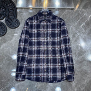 [S~XL]크롬하츠 체크 크로스 패턴 셔츠 2color