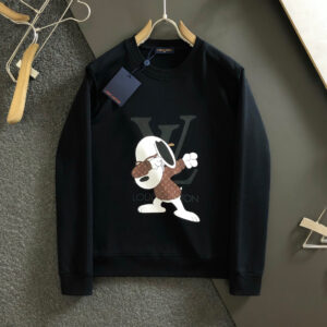 [M~3XL]루이비통 스누피 로고 프린트 스웨트셔츠