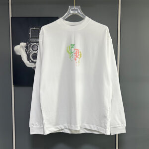 [S~XL]크롬하츠 컬러 픽셀 블록 로고 긴팔 티셔츠