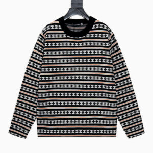 [S~2XL]크롬하츠 크로스 스프라이프 니트 스웨터