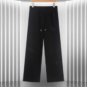 [S~XL]크롬하츠 트레이닝 블랙 팬츠