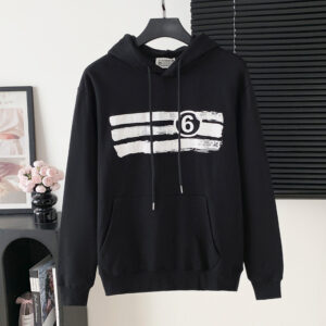 [S~XL]메종마르지엘라 넘버링 페인트 후드 스웨트셔츠