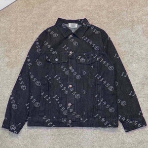 [M~3XL]메종마르지엘라 넘버 로고 데님 자켓