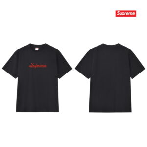 [S~2XL]슈프림 레터링 로고 프린트 반팔 티셔츠 5color