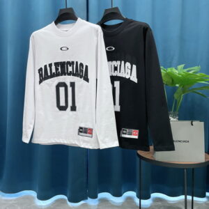 [S~XL]발렌시아가 바스켓볼 시리즈 롱슬리브 티셔츠 2color