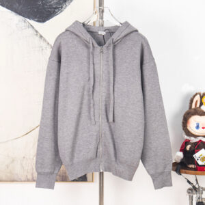 [S~XL]로에베 엠보싱 아나그램 니트 후드 집업