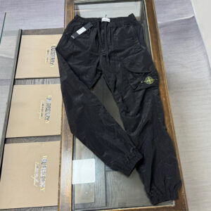 [M~2XL]스톤아일랜드 메탈릭 팬츠 블랙