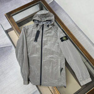 [M~2XL]스톤아일랜드 메탈릭 바람막이 그레이