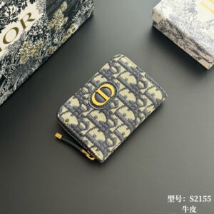 디올 30 Montaigne Voyageur 스몰 동전 지갑 S2155UTZQ_M928