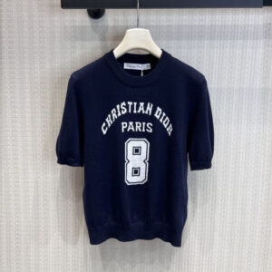 [S~L]디올 Christian Dior 8 쇼트 슬리스리스 네이비