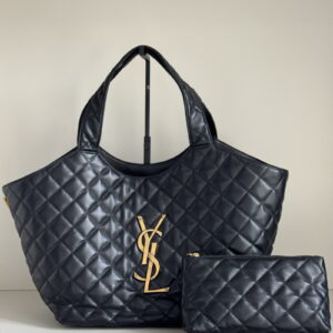 YVES SAINT LAURENT 입생로랑 퀼팅 나파 소재 ICARE 미디엄백 858191AAANG1000