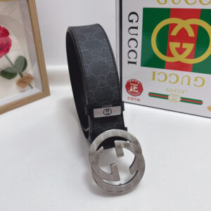 구찌 GG 수프림 모노그램 로고 3.8cm 벨트 2color