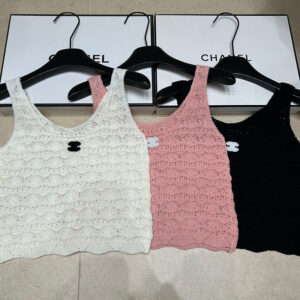[FREE]샤넬 크로셰 탱크탑 3color
