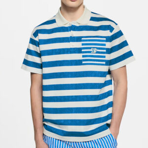 [S~XL]루이비통 모노그램 스트라이프드 폴로 셔츠 1AHWB6 1