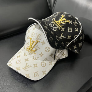 [키즈]루이비통 LV 골드 자수로고 모노그램 모자 2color