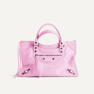 BALENCIAGA 발렌시아가 르 시티 백 미디엄 버블리 핑크 814115015 1