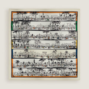 에르메스 A l'Ombre des Boulevards 스카프 70 H982910S 07