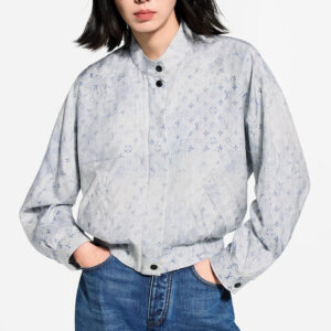 [S~XL]루이비통 스트라이프 모노그램 클라우드 보머 재킷 1AJYZJ 1