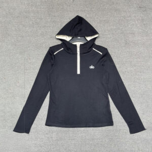 [M~XL]알로요가 후드 플리스 탑 3color