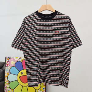 [S~XL]크롬하츠 크로스 스트라이프 자수 티셔츠 3color 1