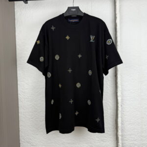 [S~XL]루이비통 엠벨리시드 쇼트 슬리브드 크루넥 1AJR10 2color 1