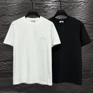 [M~2XL]디올 별빛 로고 자수 티셔츠 2color
