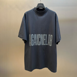 [S~XL]발렌시아가 아가이크넬라브 오버사이즈 티셔츠