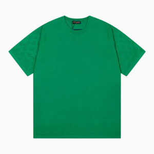 [M~2XL]루이비통 엠보스드 LV 티셔츠 그린