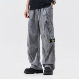 [M~3XL] 스톤아일랜드 나일론 메탈 ECONYL 팬츠 3color